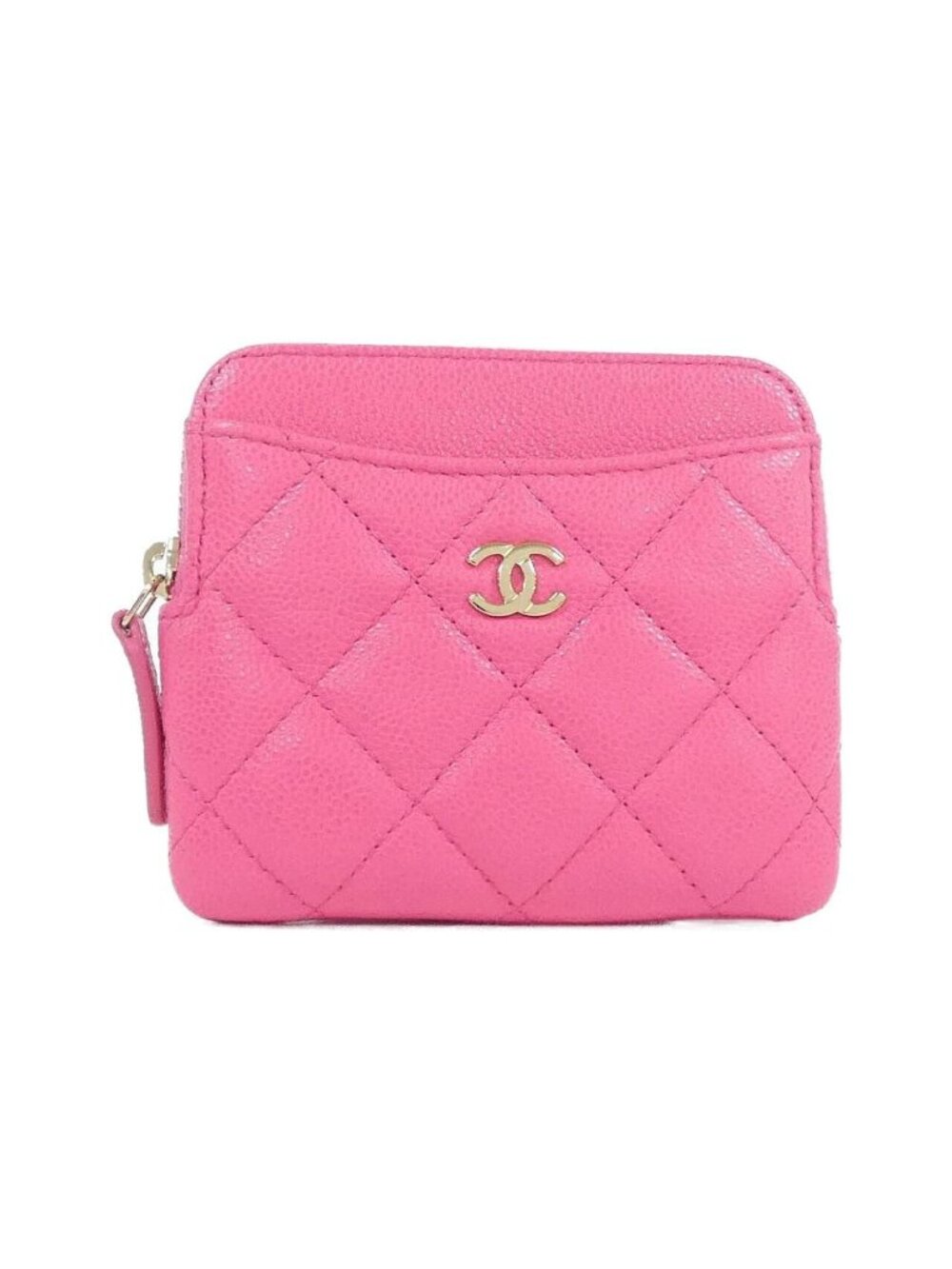 Chanel Coin Case Coin Purse Pink
